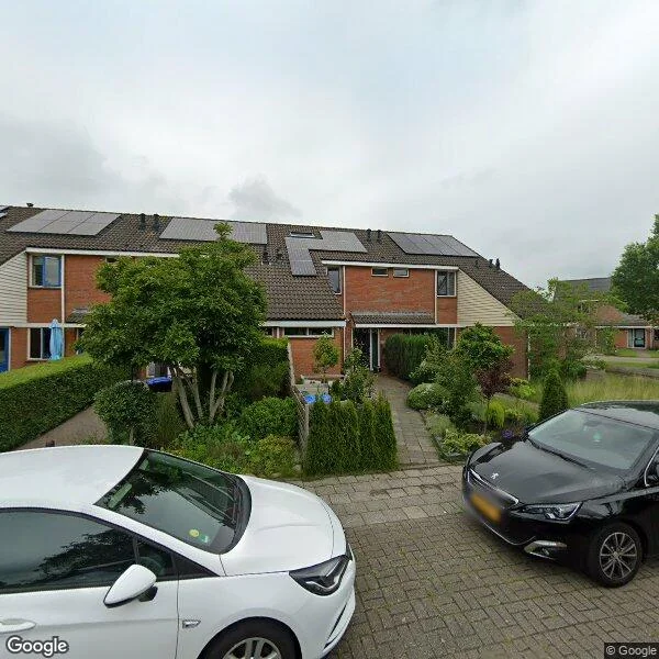 Straatbeeld van Ridderburg 17, 8702AR Bolsward