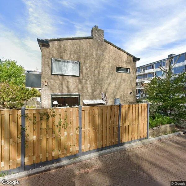 Straatbeeld van Ridderspoorlaan 12, 2343TZ Oegstgeest