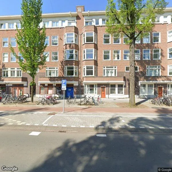 Straatbeeld van Rijnstraat 118-1, 1079HN Amsterdam