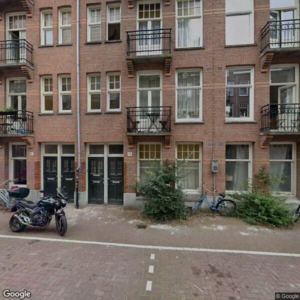 Straatbeeld van Rombout Hogerbeetsstraat 23-1, 1052VN Amsterdam