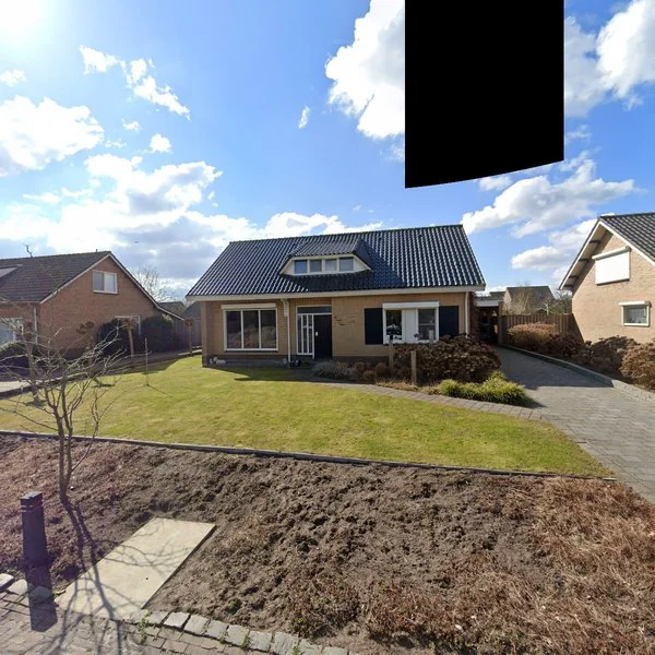 Straatbeeld van Schapendreef 15, 5445AA Landhorst