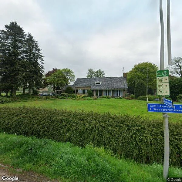 Straatbeeld van Scholtensweg 50, 8124AJ Wesepe