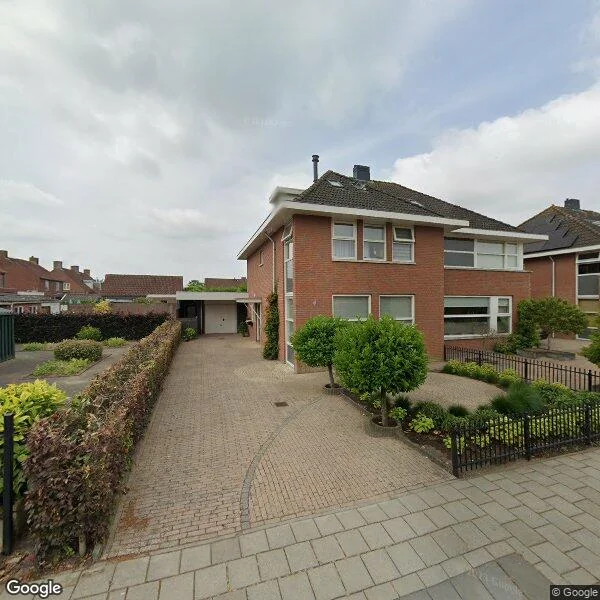 Straatbeeld van Simon Luymesstraat 1, 4681BE Nieuw-Vossemeer