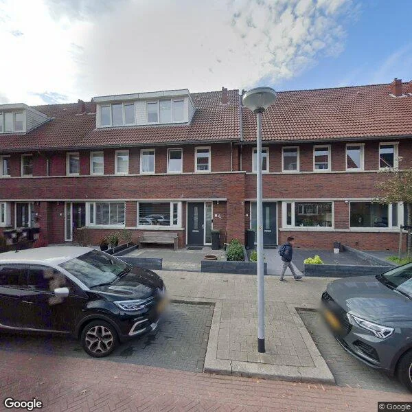 Straatbeeld van Simon Rijnbendestraat 7, 3117ZD Schiedam