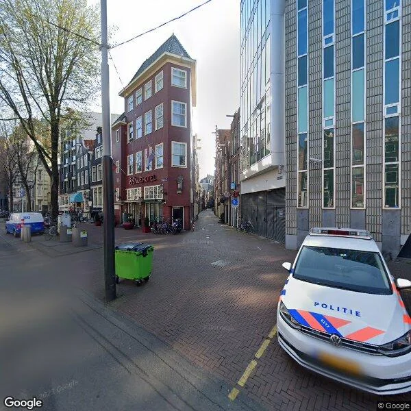 Straatbeeld van Sint Jacobsstraat 22B, 1012NC Amsterdam