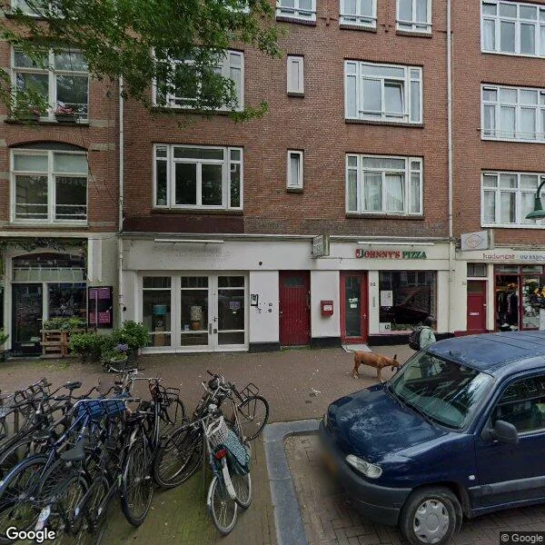 Straatbeeld van Spaarndammerstraat 93-5, 1013TC Amsterdam