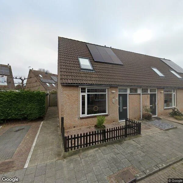 Straatbeeld van Stationsstraat 1, 4371BT Koudekerke