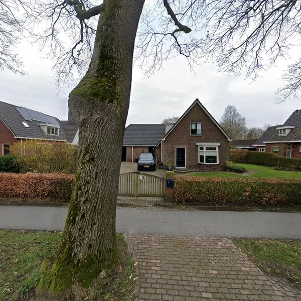 Straatbeeld van Stationsstraat 1a, 9482TX Tynaarlo