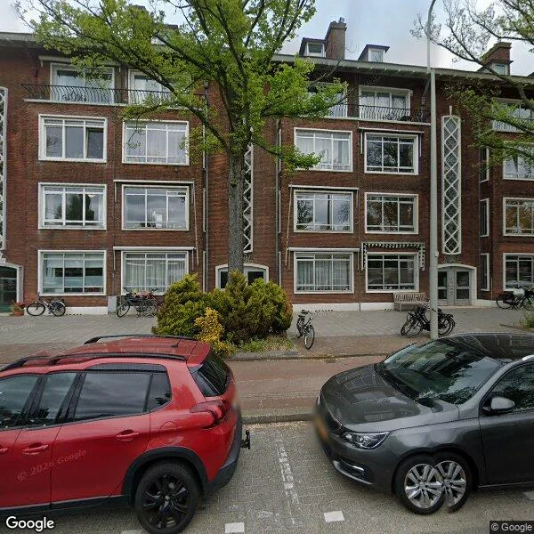 Straatbeeld van Thorbeckelaan 577, 2564CE Den Haag