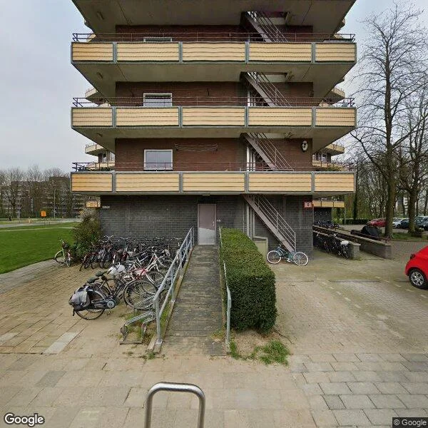 Straatbeeld van Thorbeckestraat 182, 6702BX Wageningen