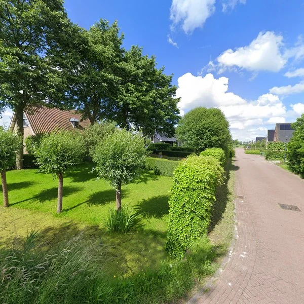 Straatbeeld van Tsjerkelânsleane 1, 8835XZ Easterlittens