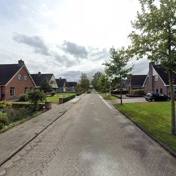 Straatbeeld van Tsjerkeloane 25, 9113PJ Wâlterswâld