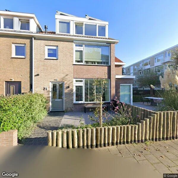 Straatbeeld van Tulpstraat 31, 2201CB Noordwijk
