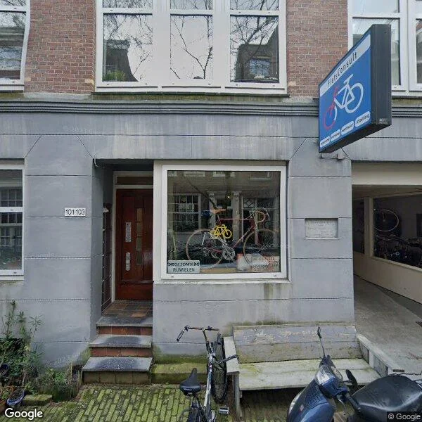 Straatbeeld van Utrechtsedwarsstraat 101-H, 1017WD Amsterdam