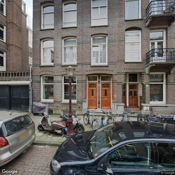 Straatbeeld van Valeriusstraat 5-3, 1071MB Amsterdam