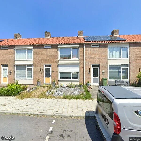 Straatbeeld van Van Ginkelstraat 12, 4388NP Oost-Souburg