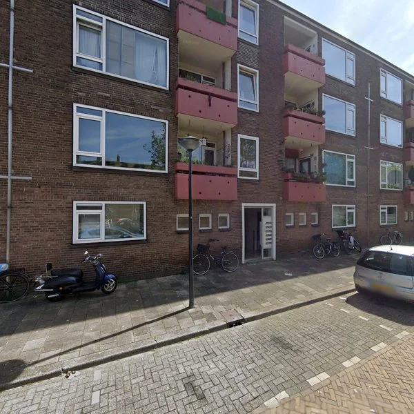 Straatbeeld van Van Riebeeckhof 12, 2315AG Leiden