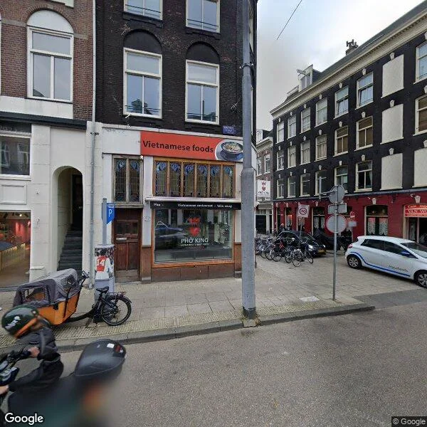Straatbeeld van Van Woustraat 23-1, 1074AA Amsterdam