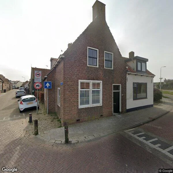 Straatbeeld van Veerstraat 21, 4339AJ Nieuw- en Sint Joosland