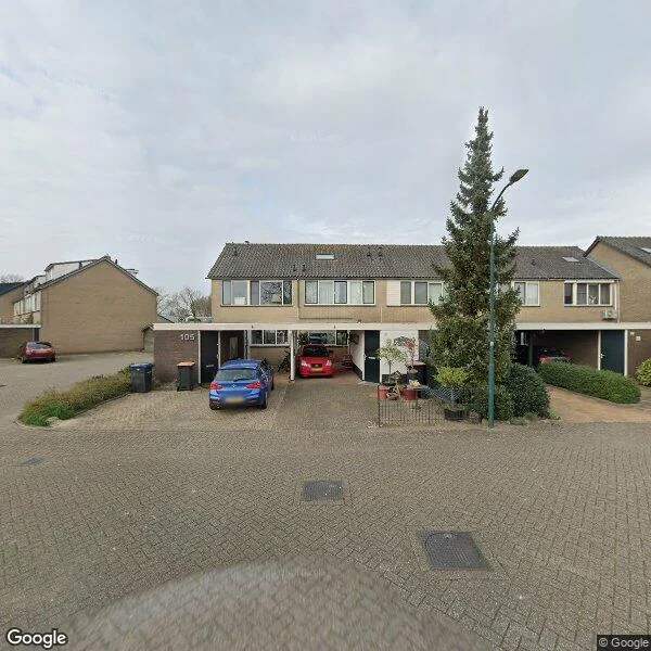 Straatbeeld van Verdistraat 107, 3752WK Bunschoten-Spakenburg
