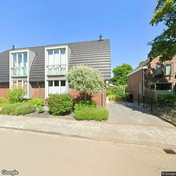 Straatbeeld van Vijverbergstraat 1a, 4317BA Noordgouwe