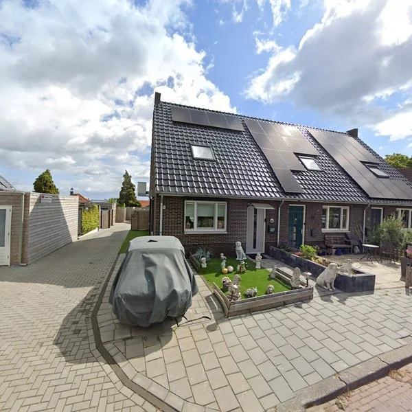 Straatbeeld van Vossenkamp 66, 8326DB Sint Jansklooster