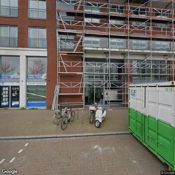 Straatbeeld van Westerdoksdijk 611, 1013BX Amsterdam