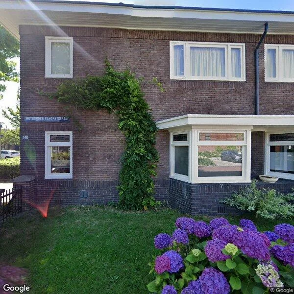 Straatbeeld van Wethouder Elhorststraat 122, 7543TG Enschede