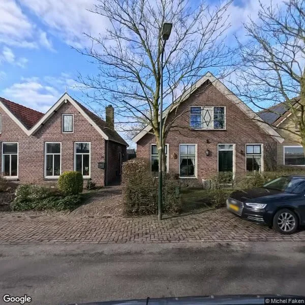 Straatbeeld van Wielsterdyk 13, 9024BD Weidum