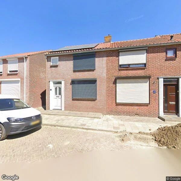 Straatbeeld van Wilhelminastraat 16, 4675BT Sint Philipsland