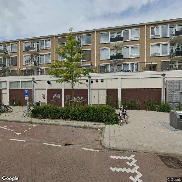 Straatbeeld van Woutertje Pietersestraat 25-2, 1061DE Amsterdam